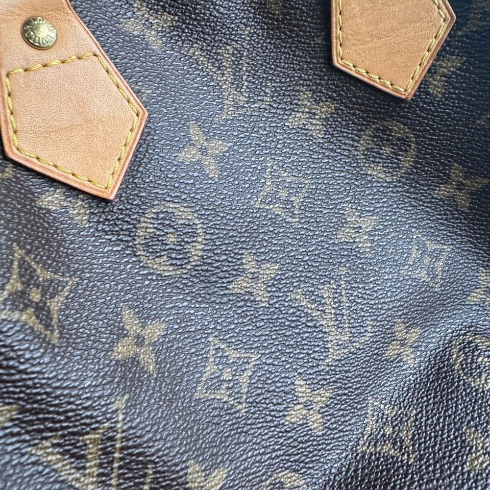 Louis Vuitton | Speedy 25 | SD0027 | Monogram Canvas Brown Satchel - Picture 16 of 16